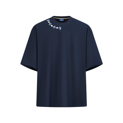 Navigare宽松抗菌套头短袖T恤