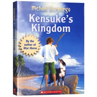 孤岛上的红毛猩猩 Kensuke’s Kingdom 岛王 英文原版小说 现代版鲁宾逊漂流记 8-12岁儿童读物动物小说书 儿童文学作家麦克莫波格
