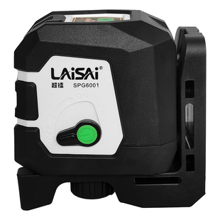 莱赛超镭SPG6001绿光两线水平仪便携十字线平水仪强磁吸附红外线