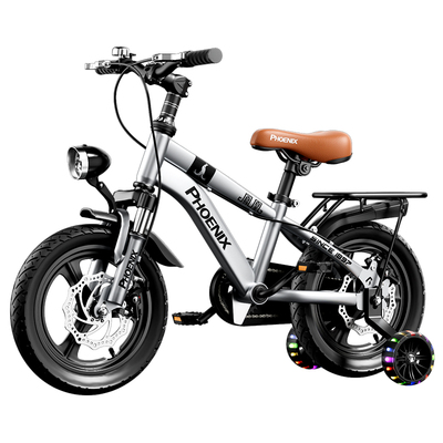 新款凤凰儿童自行车中大童宝童车