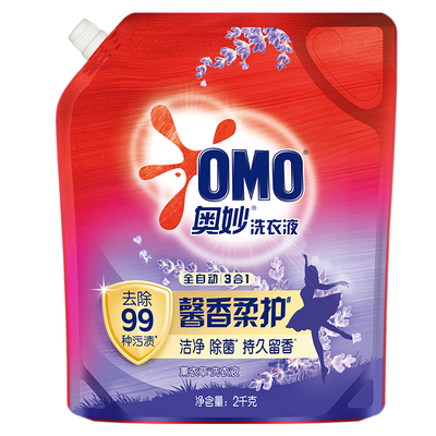 【旗舰正品】奥妙洗衣液含金纺