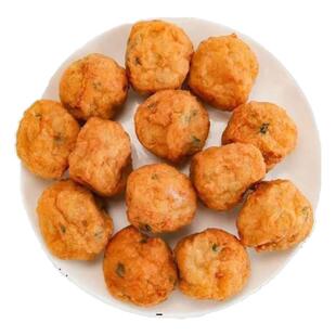 莲藕丸子湖北嘉鱼特产手工藕圆子藕园藕元火锅食材油炸半成品250g