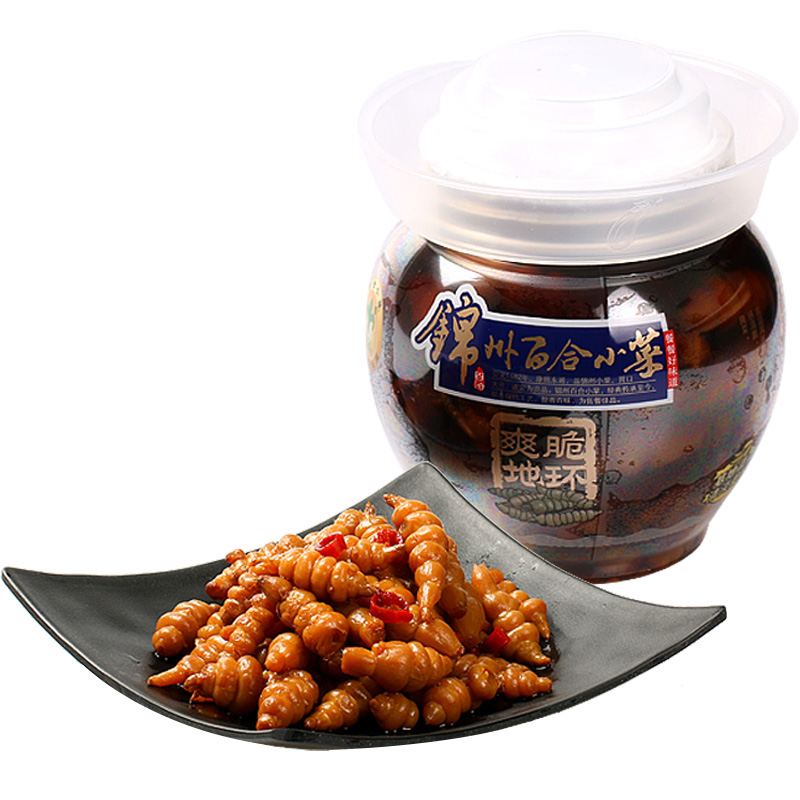 百合小菜爽脆地环酱腌菜佐餐下饭