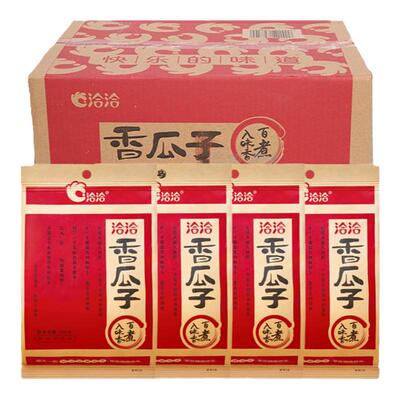 洽洽香瓜子308gx6袋大包 恰恰瓜子葵花籽零食炒货食品瓜子五香味