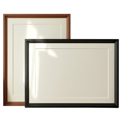 画框空框装裱定制挂墙实木高级感