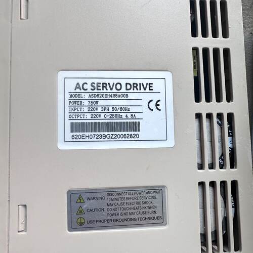 议价赛孚德750W伺服驱动器ASD620EH4R8A00B二手拆维修