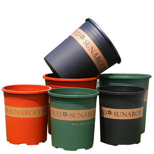 正品加厚加仑盆7加仑6加仑5加超大号塑料花盆环保树脂月季果树盆