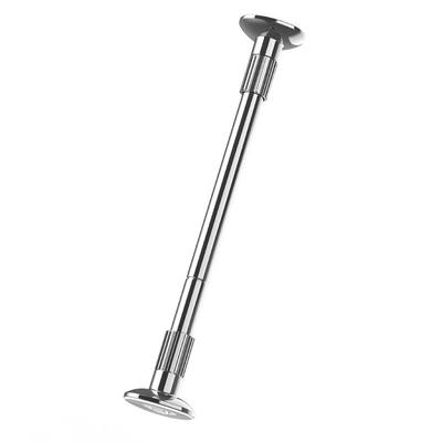 伸缩免打孔窗帘杆不锈钢挂凉衣