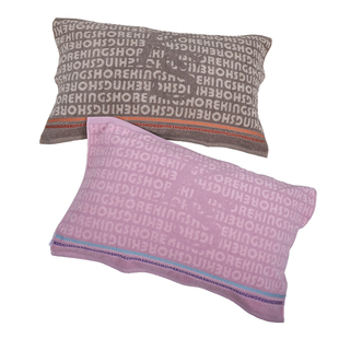 金号枕巾纯棉100全棉一对装7a抗菌大号正品吸汗家用一等品枕头巾