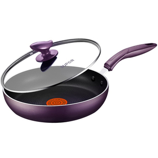 苏泊尔平底锅26/28cm火红点少油烟煎锅不沾电磁炉燃气通用PJ28LX1