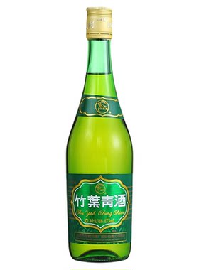 【单瓶尝鲜】竹叶青38度玻竹475mL单瓶装露酒汾酒山西杏花村官方