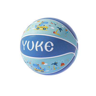 篮球儿童5号幼儿园专用小学生训练3-4号小孩男女耐打蓝球皮球玩具
