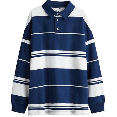 HM夏季童装儿童男童棉质汗布橄榄球衫POLO衫1264860