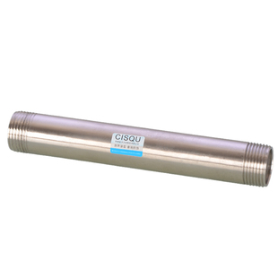 201不锈钢4/6分DN15管丝接头延长管加接管加长外丝直接水管连接