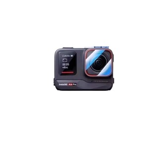 全屏秒贴适用影石Acepro2钢化膜运动相机保护膜insta360acepro2镜头屏幕贴膜AR增透膜硬高清配件指纹副屏主屏