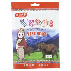4送一洛吉央尊 香格里拉儿童原味牦牛奶酪追剧食品218g/包
