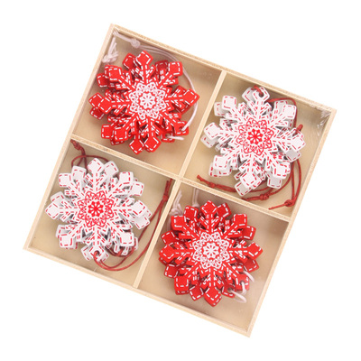 北欧ins风圣诞树小挂件星星铃铛