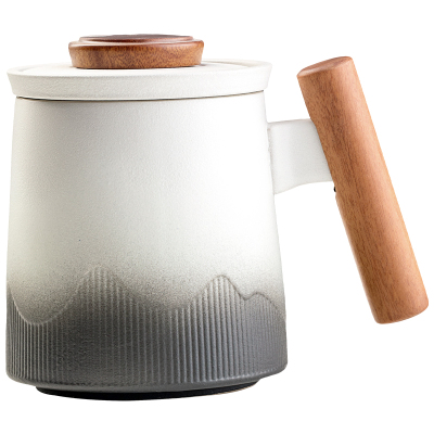 陶瓷山行马克杯茶杯定制伴手礼