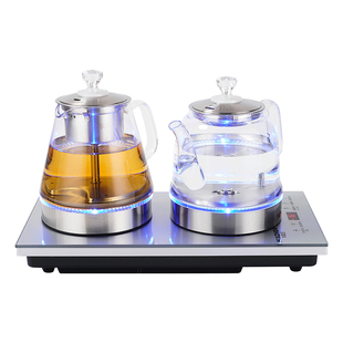 全自动底部上水壶电热烧水壶泡茶专用茶台一体家用抽水保温煮茶器