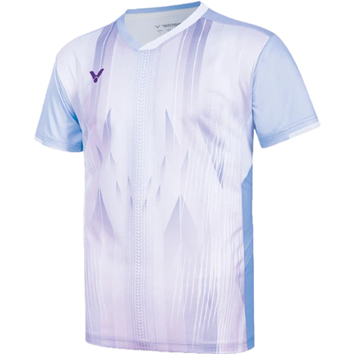 VICTOR胜利羽毛球服威克多大赛款男女针织运动短袖T恤T-60002TD