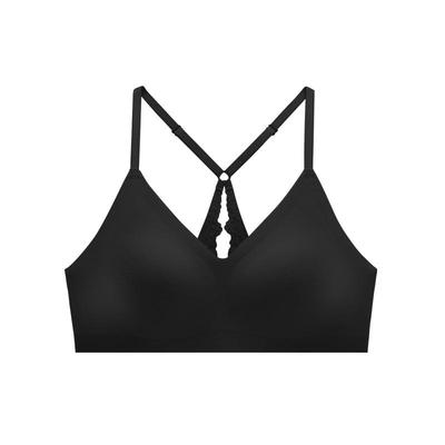 一片式无痕隐孔蕾丝美背女士内衣