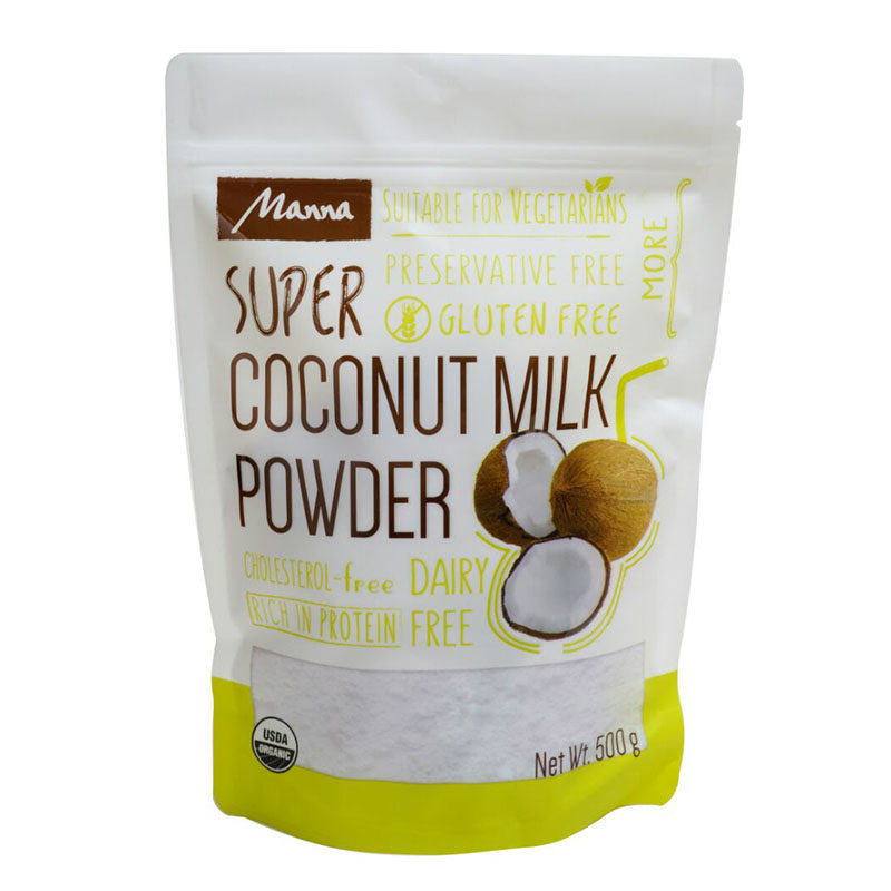 Manna椰奶无麸天然椰子奶粉自闭症活脑素冲饮coconut milk powder