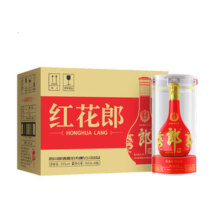 郎酒红花郎15陈酿十五酱香型500ml*6瓶整箱高度白酒婚礼宴席酒水