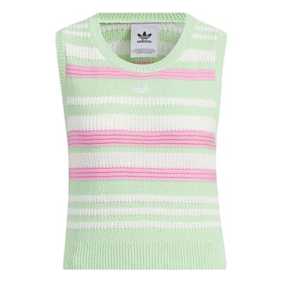 阿迪达斯三叶草针织运动背心
