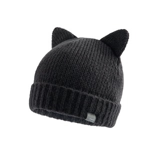phenix菲尼克斯户外针织帽儿童男女2025冬季新款纯色保暖加绒帽子