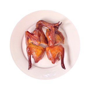 裕点爆汁脆皮乳鸽5-6两红烧妙龄乳鸽爆汁菜品冷冻半成品餐厅食材