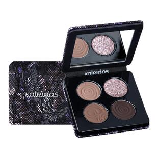 Kaleidos万花镜花房系列四色眼影盘风暴鸟玩妆大地色珠光哑光盘