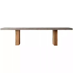 设计师复古实木会议桌长桌简约现代办公桌洽谈会客接待书桌工作台