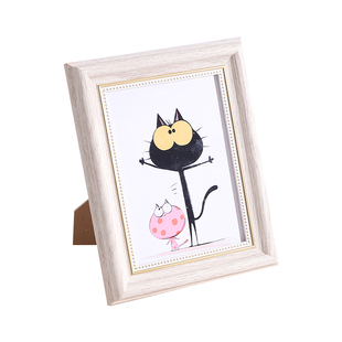 创意欧式复古相框空框摆台六6七7八8寸10寸a4加打印照片画框定制