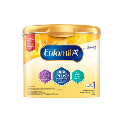 美赞臣一段益生元A+奶粉663g罐装