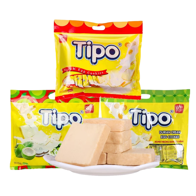 【自營】越南進口Tipo面包干涂層面包片早餐蛋糕餅干解饞零食小吃