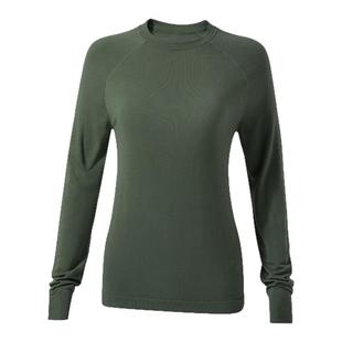 秋冬新款女瑜伽服上衣宽松透气t恤速干衣训练套装运动健身服长袖