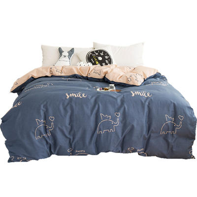 定做单人纯棉被套双人全棉被罩