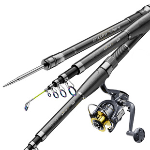 创威海竿海战二代海杆抛竿全套装海钓鱼竿矶竿远投杆单竿抛杆鱼杆