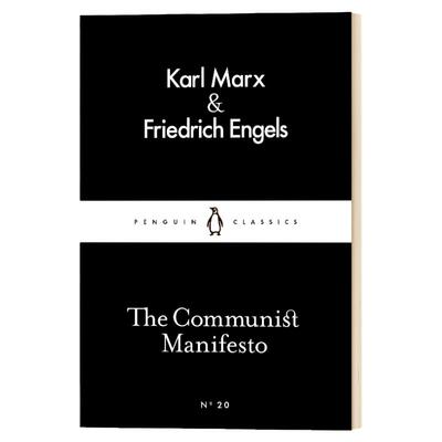 共产党宣言 英文原版 The Communist Manifesto 小黑书系列 英文版 Karl Marx 进口英语原版书籍