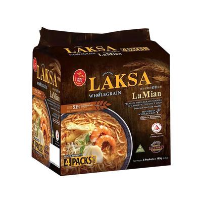 【冠军推荐】新加坡伴手礼Primataste百胜厨全麦叻沙味蒸拉面740g