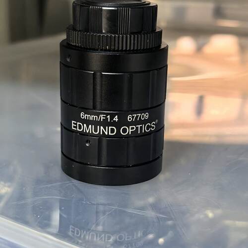 议价Edmund Optics Edmont Industrial Lens 6Mm/F1.4适用