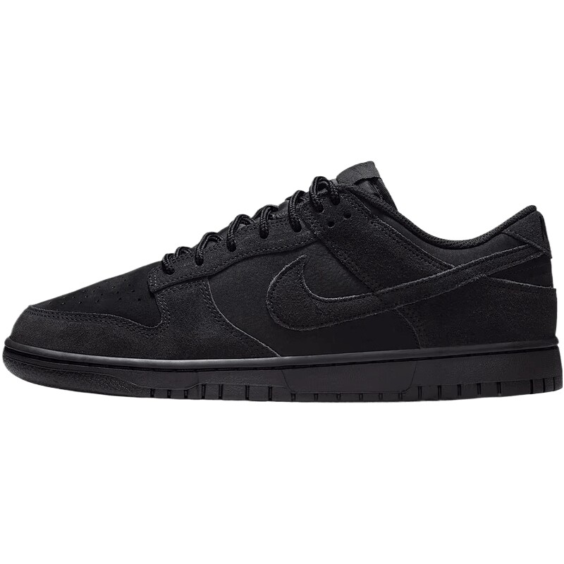 NIKE耐克男子DUNK轻便低帮复古黑色板鞋百搭运动休闲鞋IB6651-001