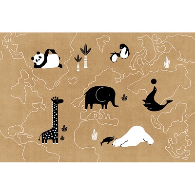 可拆洗儿童房爬爬垫阅读区地毯垫