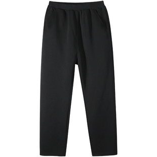 【校服裤】奕时代胖男童运动裤简约中大童藏青大码加绒学生校裤子