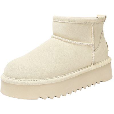 UBZ防水厚底新款加绒加厚雪地靴