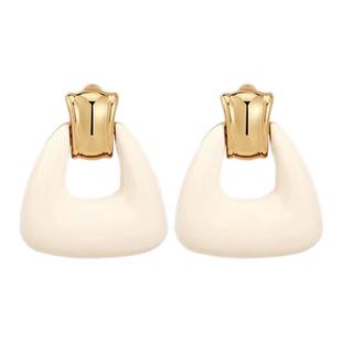 【宋佳同款】RC Retro Chic意大利复古时尚首饰 奥斯珐琅耳环轻奢