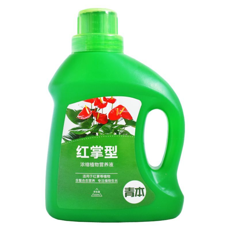 红掌专用营养液家用白掌鸿运当头养花肥料盆栽土水培通用促开花