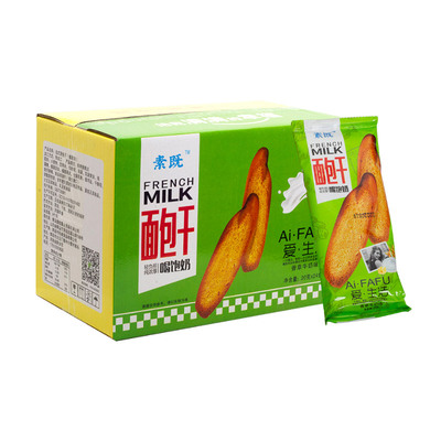 素既法式面包干脆片奶香烤面包