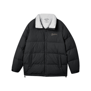 Skechers斯凯奇羽绒服短款秋冬男女防寒保暖鸭绒休闲外套L423U080