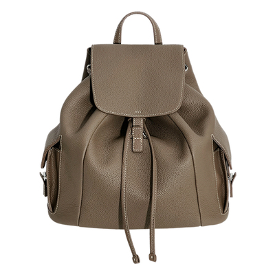 jpjclassic头层牛皮大容量双肩包